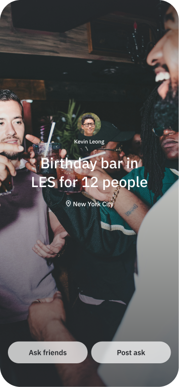 Birthday bar in LES
